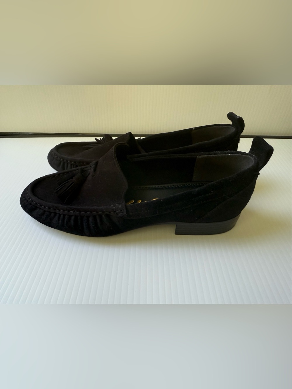 Circus by Sam Edelman Women’s Black Suede Loafers Size 8M